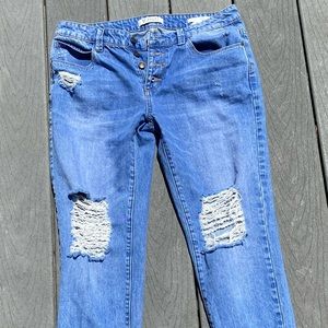 cute denim jeans!